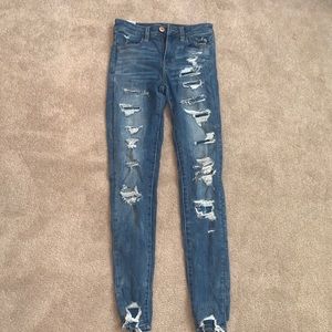 American Eagle Hi-Rise Skinny Jeans
